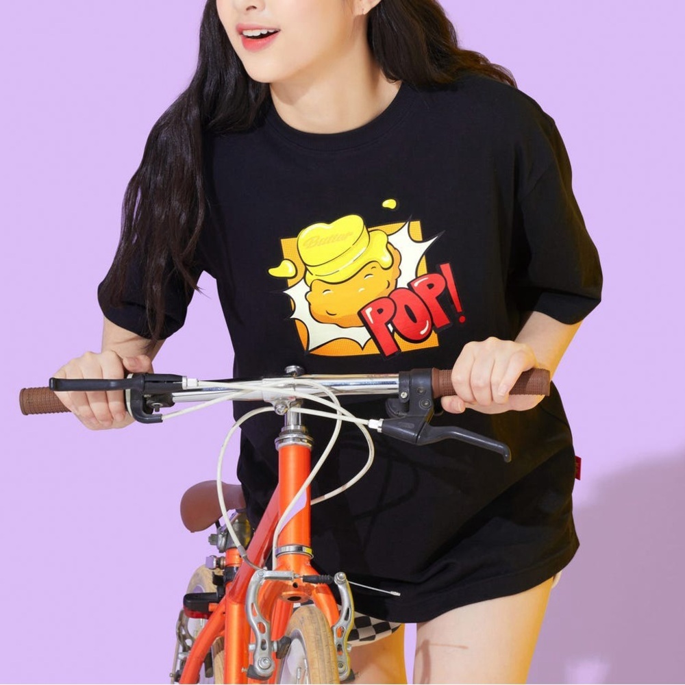 BTS Tee, Authentic Merch BUTTER Collab 'POP!' t- Shirt — Like NWOT Plus Size 1X